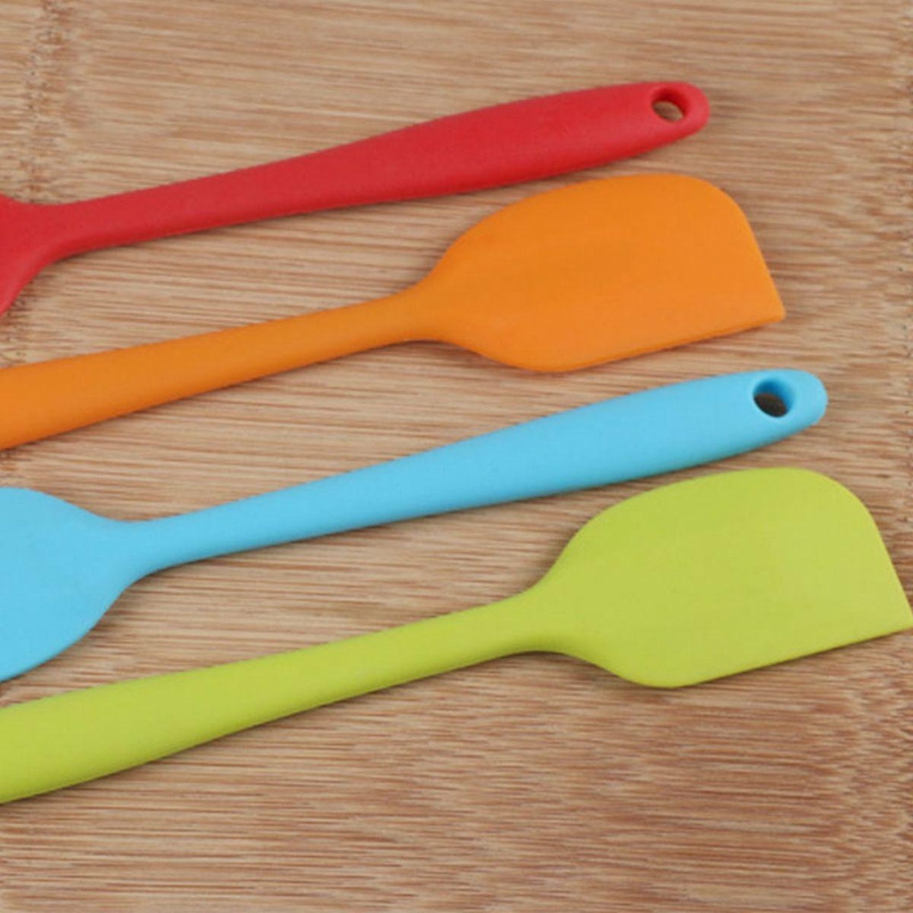 [COD] Muỗng Silicone Trộn Kem Làm Bánh