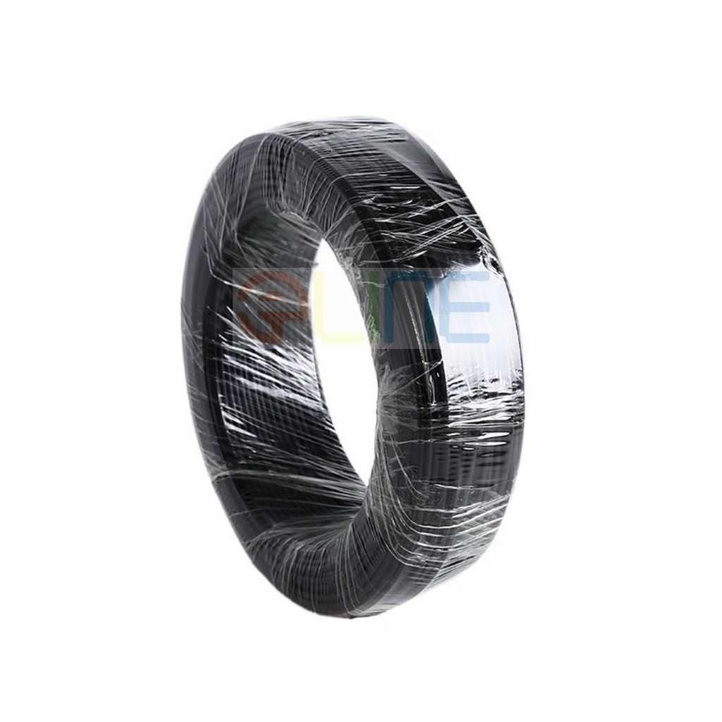 Dây buộc vỏ nhựa lõi thép 0.7mm, dây buộc cây, dây buộc điện tử, đồ chơi, 1000m