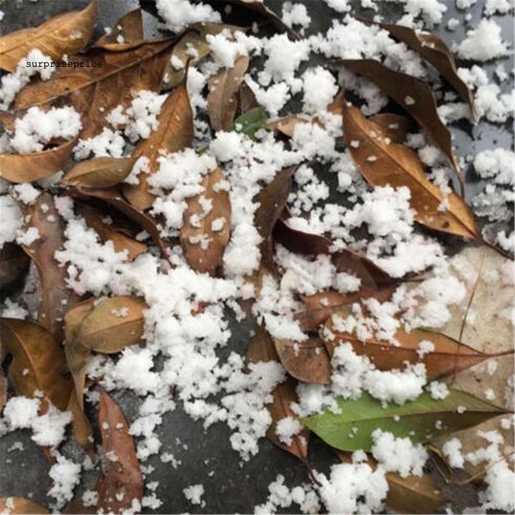 Bột tuyết nhân tạo có thể tái sử dụng trang trí giáng sinh/ tiệc cưới chất lượng cao