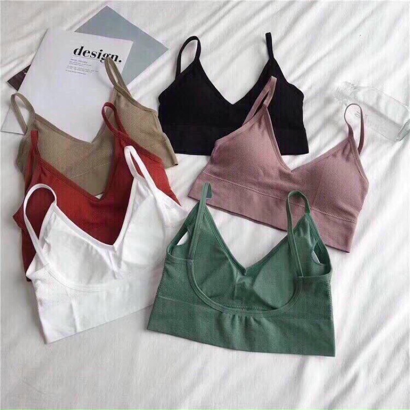 ♥️ Shop Uy Tín ♥️[Áo Lót Nữ] Áo Bra cotton Lưng chữ U Hàng Bán shop thểt thao bralette nữ