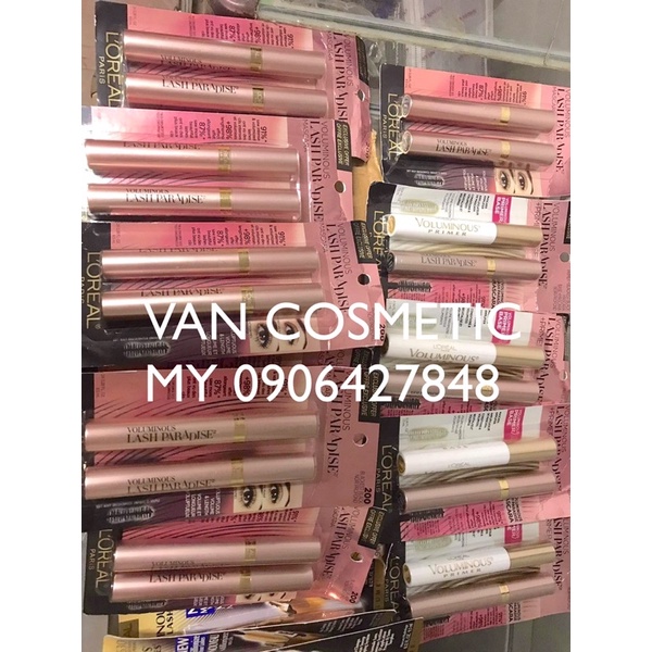 CẶP MASCRA LÓT DÀY & MASCARA LORE