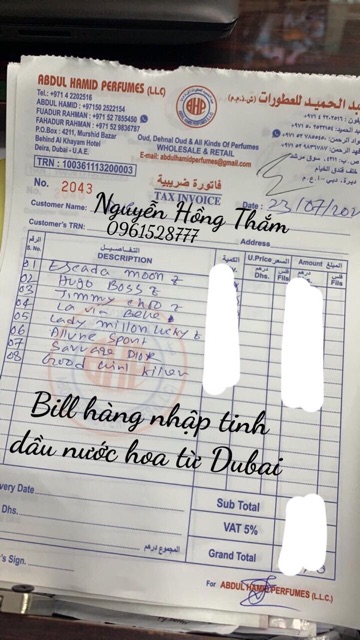 [Chính Hãng] Tinh Dầu Nam Dubai Phượng Hoàng Blue  35ml dòng thiết kế | BigBuy360 - bigbuy360.vn