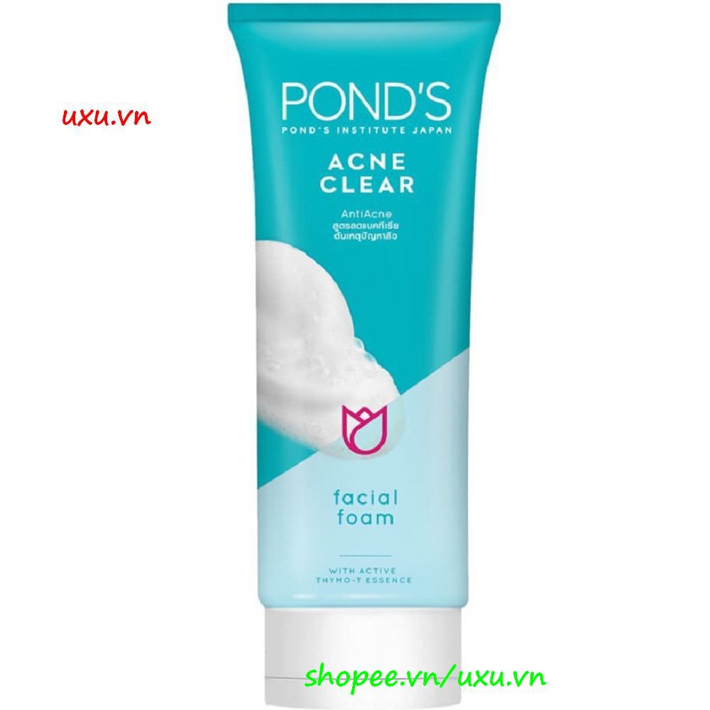 Sữa Rửa Mặt Nữ 50G Và 100G Ponds Acne Clear Ngừa Mụn, Với uxu.vn Tất Cả Là Chính Hãng.