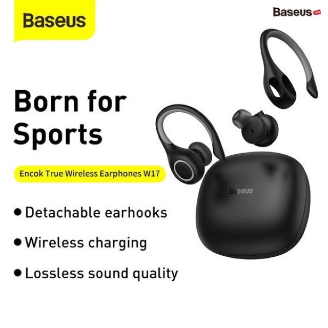 Tai nghe thể thao không dây Baseus Encok True Wireless Earphones W17