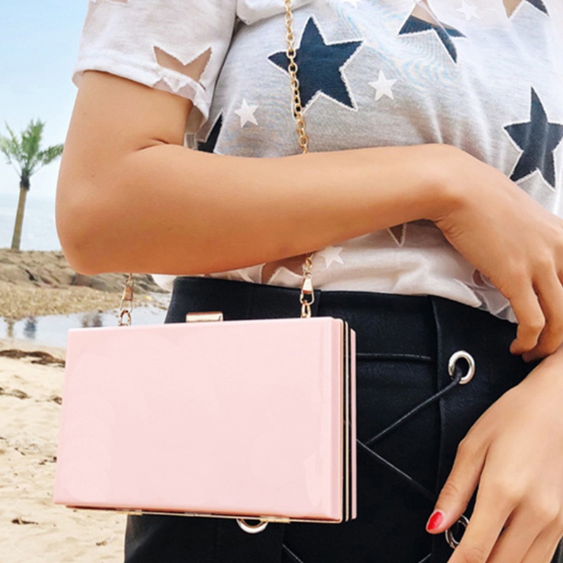 Túi Đeo Chéo Vai Bằng Acrylic Thời Trang Dành Cho Nữ