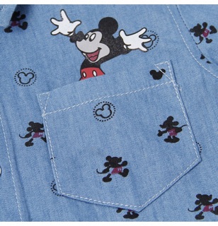 Áo sơ mi denim bé trai