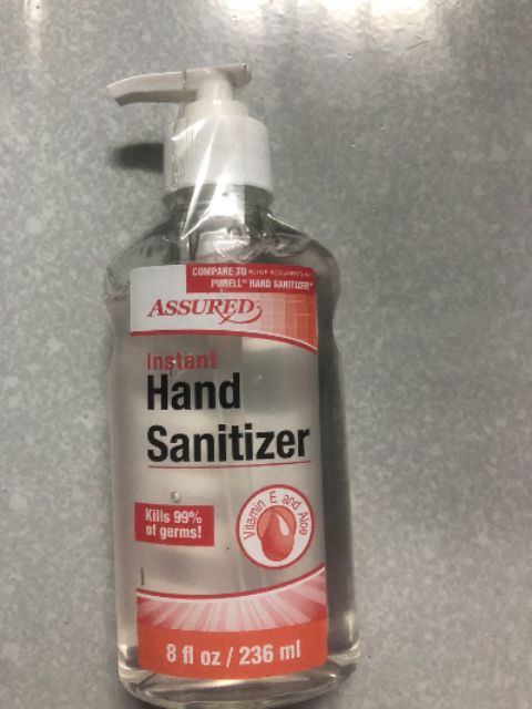 Gel rửa tay khô Assured Hand Sanitizer 236ml của Mỹ