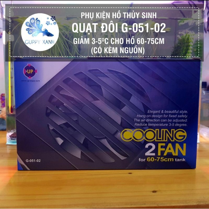 Quạt tảng nhiệt hồ thủy sinh cao cấp - giảm nhiệt hồ thủy sinh