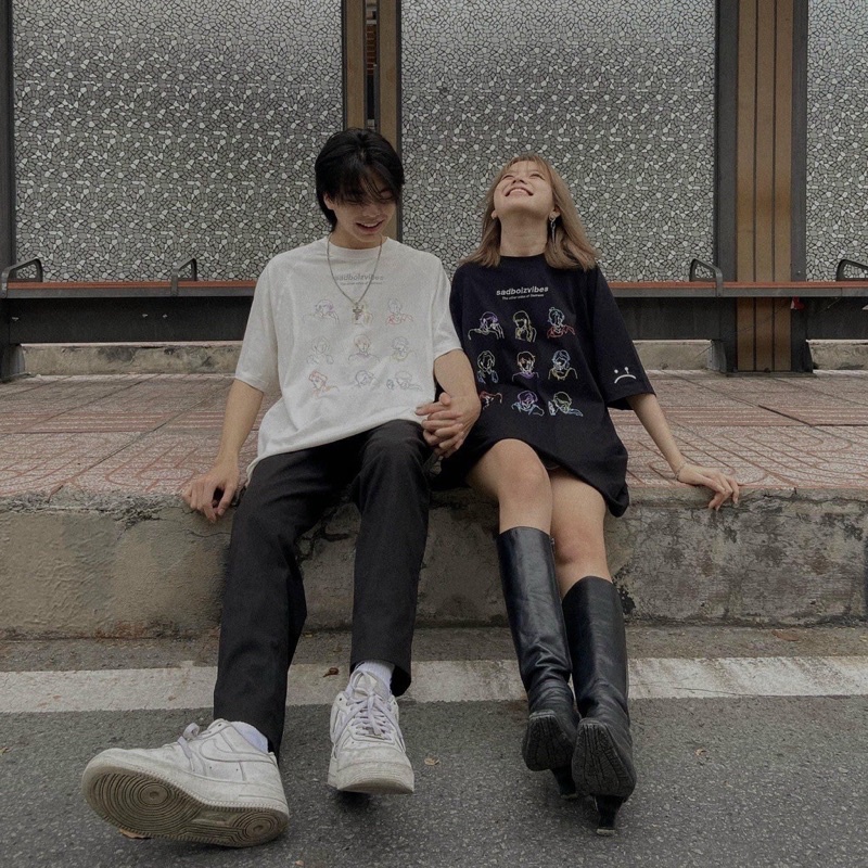 [SIÊU RẺ]Áo Thun Tay Lỡ Sadboiz SADBOIZVIBES TOSS TEE Hình In Form Rộng Tay Lỡ Nam Nữ Unisex ANH RIBI STORE