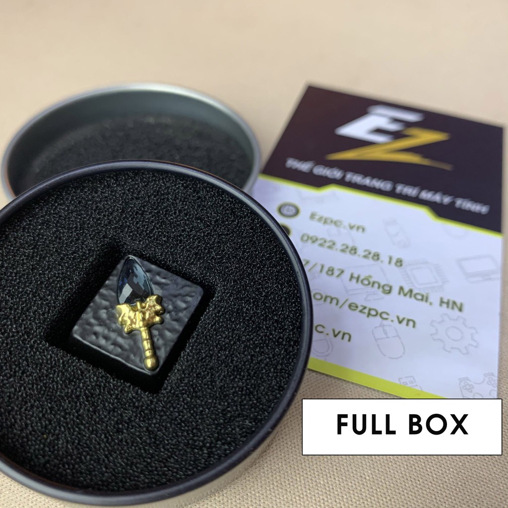 ✈◊✁Keycap Lẻ Cho Bàn Phím Cơ Chất Liệu Kim Loại