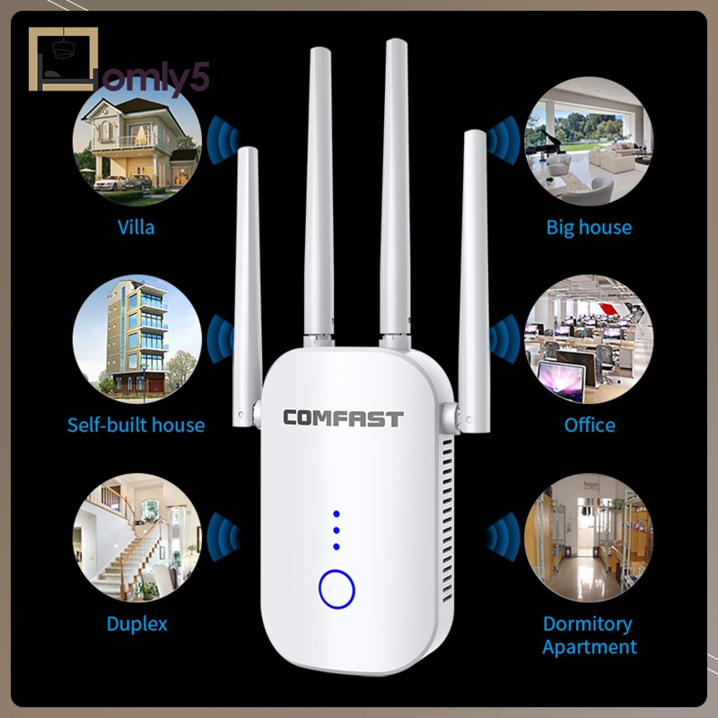 Thiết Bị Khuếch Đại Tín Hiệu Wifi Băng Tần Kép 1200mbps