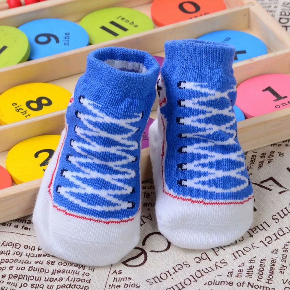 Vớ Cotton Chống Trượt Cho Em Bé Sơ Sinh Từ 0-1 Tuổi