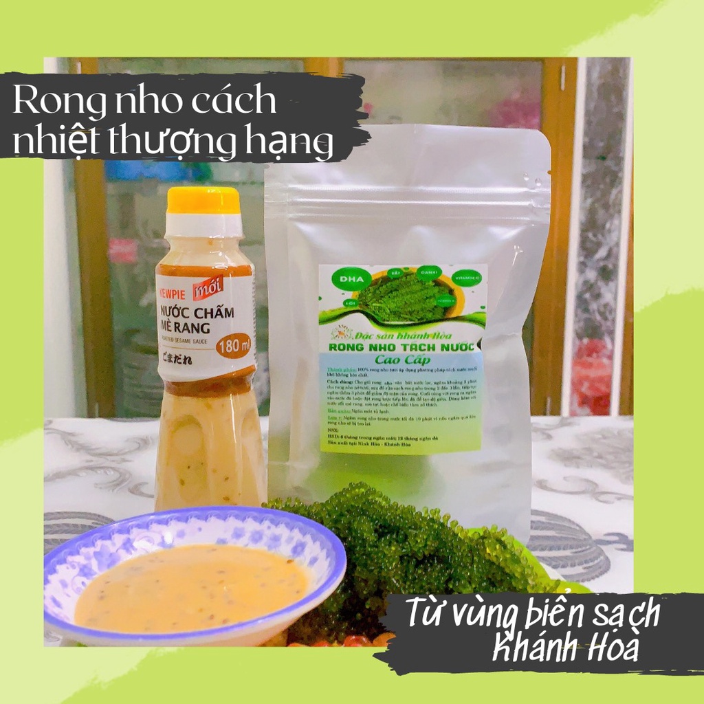 RONG NHO TÁCH NƯỚC(CÁCH NHIỆT) THƯỢNG HẠNG TÚI ZIP 100GR NỞ GẤP 3 LẦN-TIÊU CHUẨN NHẬT BẢN