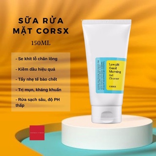 Sữa Rửa Mặt Cosrx Low Ph Good Morning Gel Cleanser Dịu Nhẹ, Ngăn Ngừa Mụn 150ml