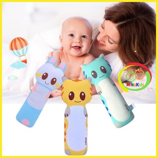 Gối Ôm Hình Thú Cho Bé Hàng Thái Lan Siêu Đáng Yêu Chất Vải Siêu Mềm Mịn Nhồi Bông Gòn Minakids PR80B