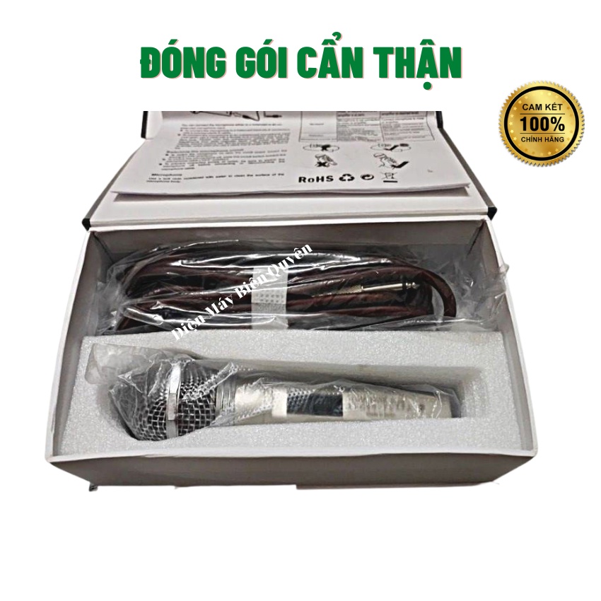 Micro có dây cao cấp TOMAHAWK - hàng nhật bãi - chống hú , hút mic - mới 99%