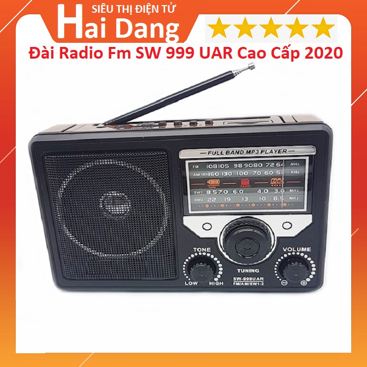 Đài Radio Fm, SW 999 UAR Cao Cấp Mới Nhất - Quà Tặng Ý Nghĩa Dành Cho Ông Bà Cha Mẹ - Bảo Hành 6 Tháng