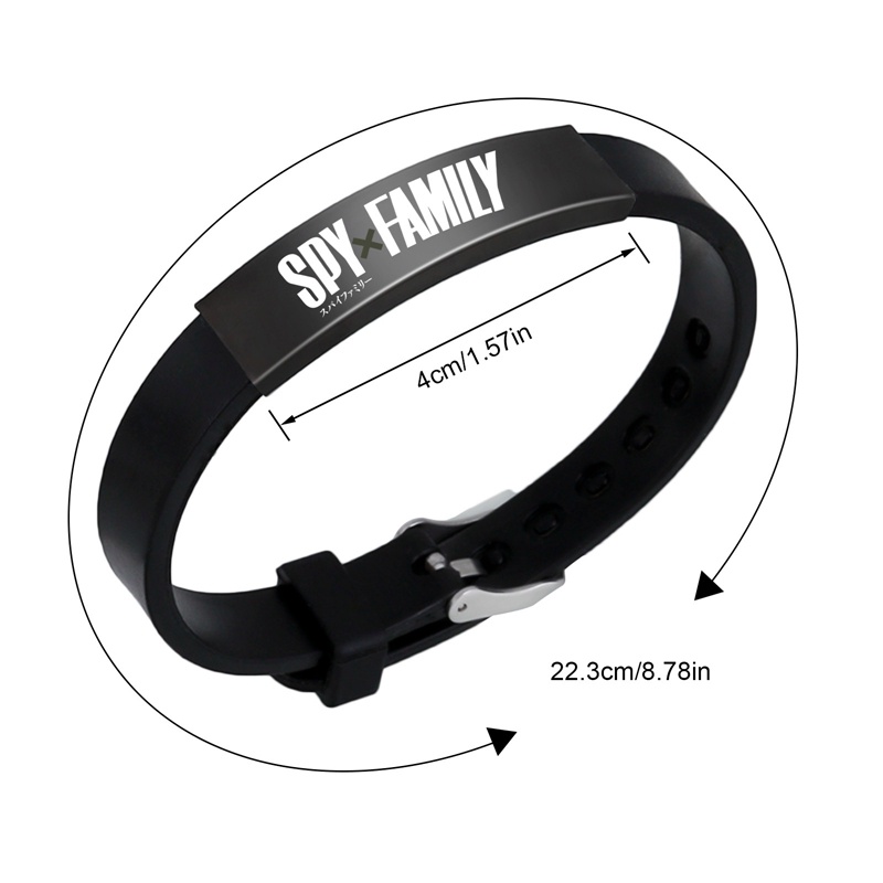 Tmdbyx Vòng Đeo Tay Silicone SPY×FAMILY