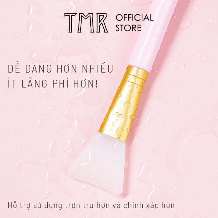 Cọ quét mặt nạ Sillicon TMR cao cấp dành cho việc hỗ trợ sử dụng mỹ phẩm dạng lỏng