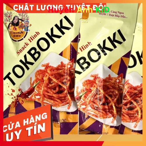 Combo10 gói  Snack Hình Tokbokki Siêu Ngon Dai Dai Đồ Ăn Vặt Ngon Cổng Trường