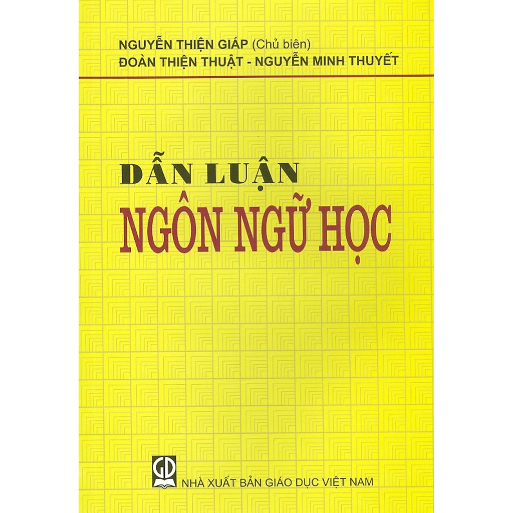 Sách - Dẫn Luận Ngôn Ngữ Học