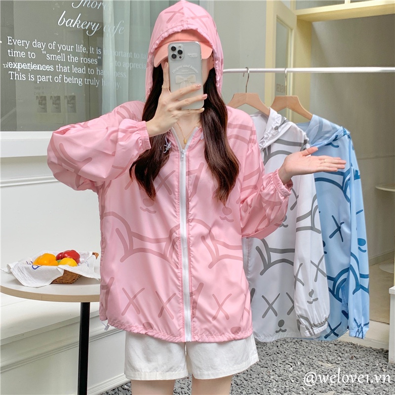 Áo cardigan Chống Nắng Thoáng Khí Thời Trang Hàn Quốc Dành Cho Nữ