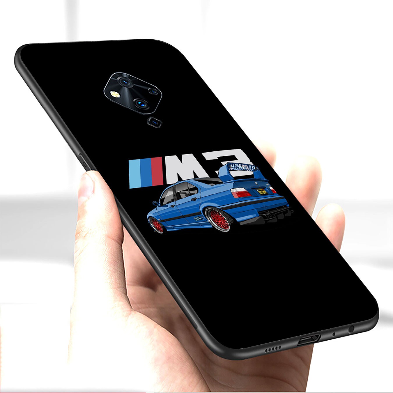 Ốp Lưng Silicone Họa Tiết Logo Bmw M3 M4 Cho Oppo Realme C17 C15 C12 X3 Xt X2 X7 7 7i Narz 20 Pro Realme7I Realmec12