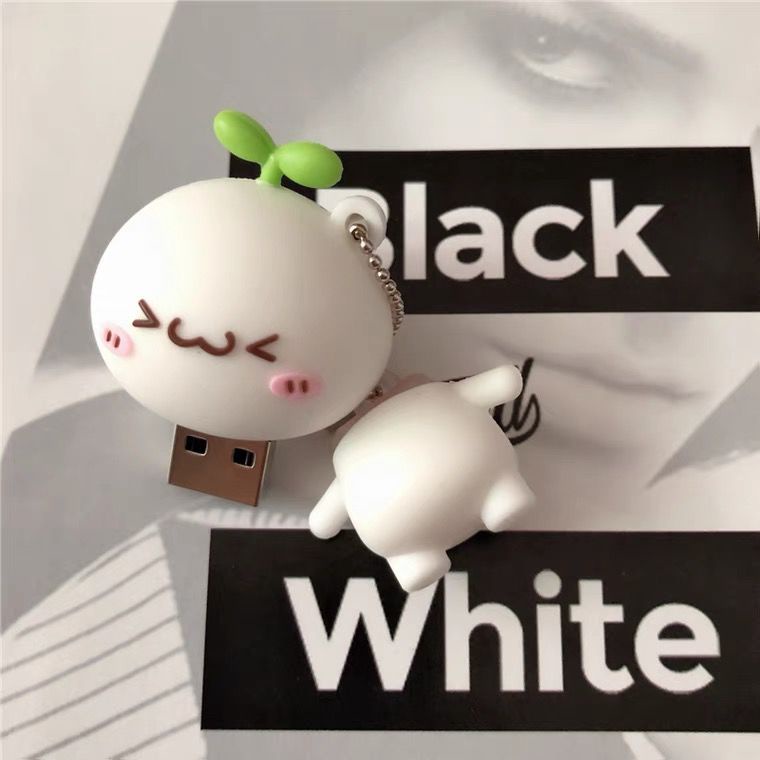 Ổ Đĩa Chữ U 2TB Bằng Silicon Đa Năng Họa Tiết Hoạt Hình Dễ Thương Cho Máy Tính