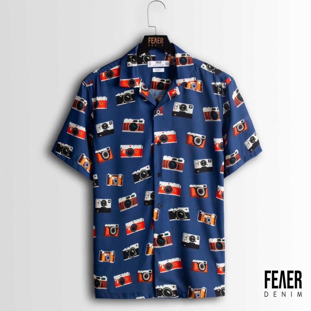 Áo sơ mi nam FEAER DENIM chất vải nhẹ thoáng khí vải lụa CAMERA MAN )(i1 *