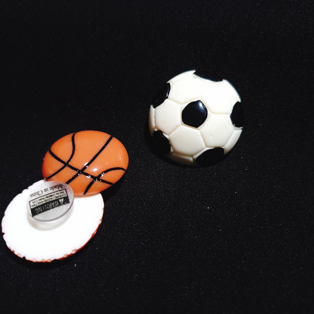 Sticker dán dép cross / nút gắn hkdesign mẫu các loại bóng