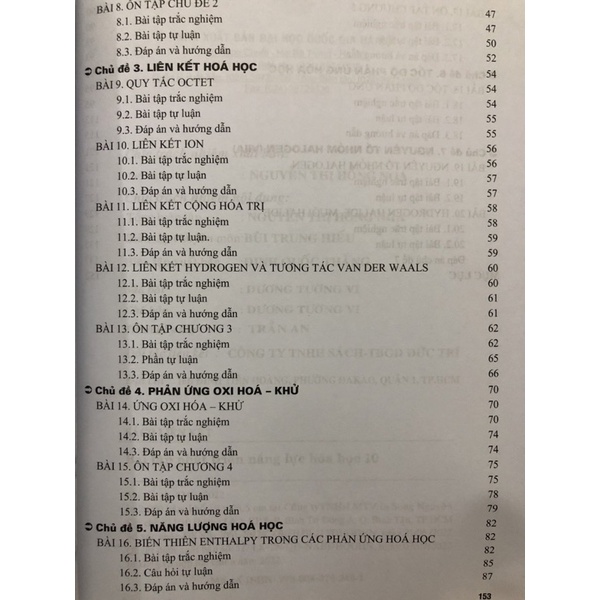 Sách - Bài tập phát triển năng lực Hoá học 10