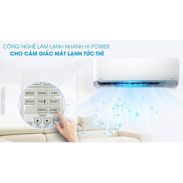 Máy lạnh Toshiba RAS-H18C3KCVG-V Inverter 2 HP Mới 2021