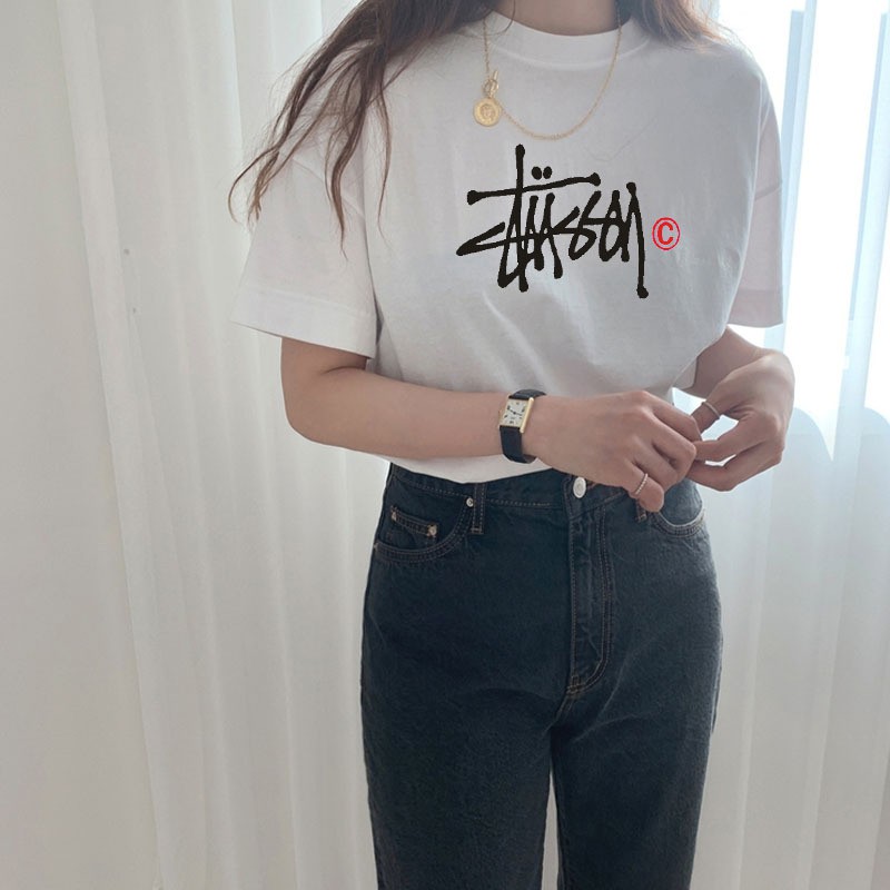 Áo thun nữ tay lỡ in chữ kiểu phông chất Cotton oversize form rộng cao cấp siêu dễ thương cực đẹp Giá Rẻ A03 | BigBuy360 - bigbuy360.vn