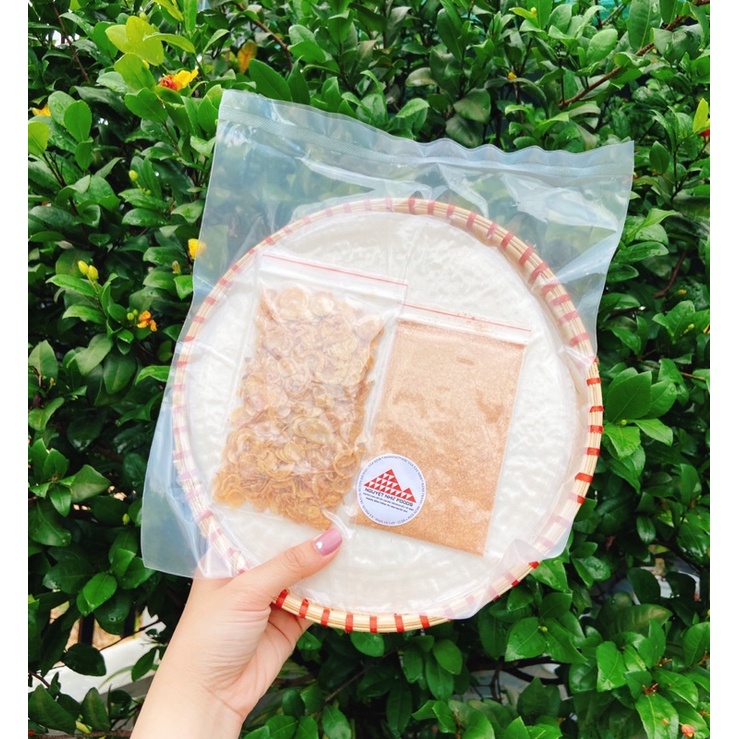 Combo 250g bánh tráng phơi sương hành phi muối nhuyễn