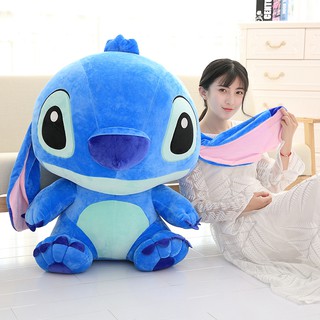 [HÀNG NHẬP KHẨU] Gấu Bông Stitch CUTE Cho Bé - Thú Bông Nhập Khẩu Cao Cấp - Dài 60cm Ngồi Cao 55cm