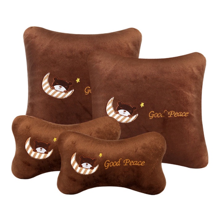 Gối tựa đầu ô tô gối tựa lưng ô tô trang trí xe hơi cao cấp hình Doraemon hoạt hình dễ thương TOO-STORE