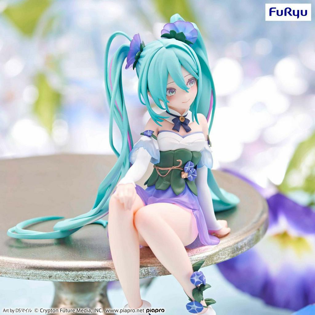 MÔ HÌNH CHÍNH HÃNG Hatsune Miku - Noodle Stopper Figure - Flower Fairy - Asagao -