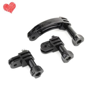 For gopro hero 7 6 5 4 session 3+ 3 2 1 camera helmet curved extension arm with rotary connection