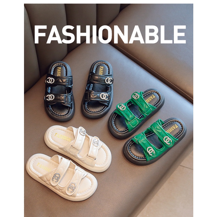 Dép Đi Trong Nhà Phong Cách Thời Trang Mùa Hè Dành Cho Bé Gái