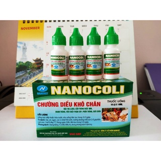 nanocoli ( chướng diều,khô chân) 10ml