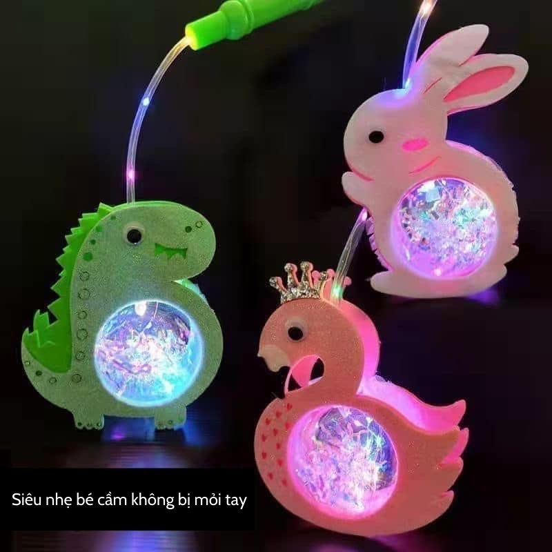 Lồng Đèn Trung Thu Hình Con Vật Phát Sáng Cho Bé