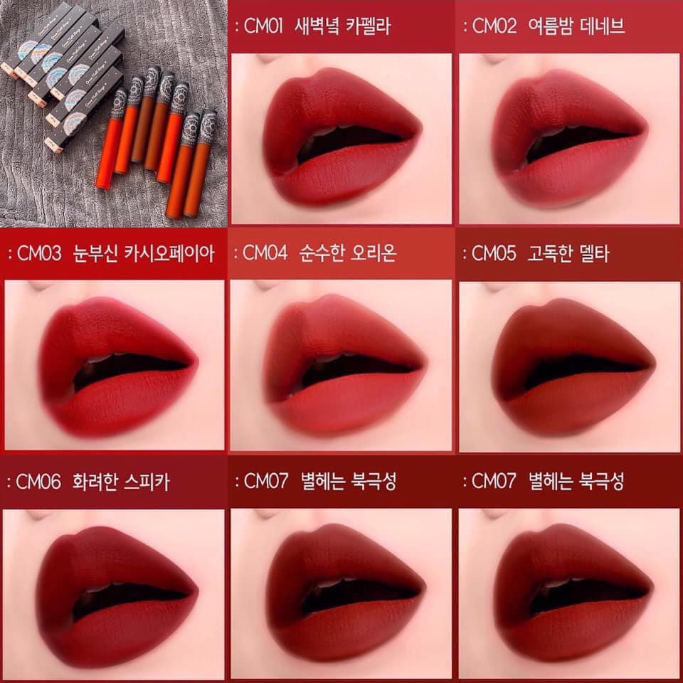 Son KEM BLACK ROUGE 💥 FREESHIP 💥 Giảm 5% khi nhập [ CHUY004] Son Kem Black Rouge TaRot Cream Matt Rouge 2020