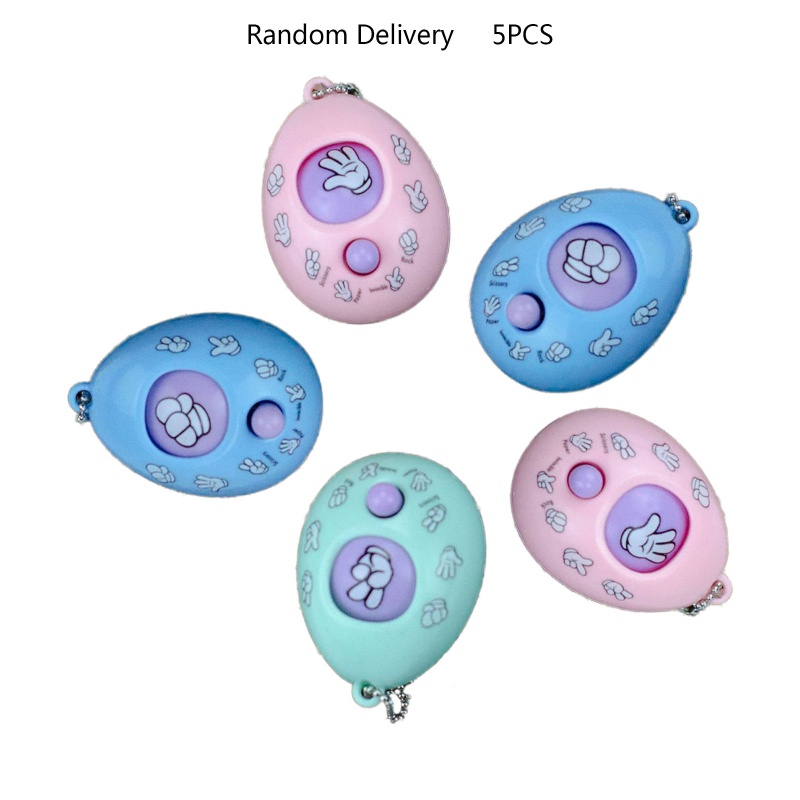 Set 5 Móc Khóa Con Quay Đồ Chơi Fidget Spinner GiúP GiảM Stress