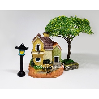 Mô hình đèn đá trang trí sân vườn, terrarium, stellariva