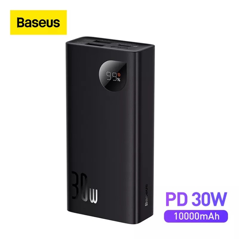 Pin Dự Phòng mini baseus adaman2 30W 10000mAh Cho iPhone 13 Pro Max iPad Pro