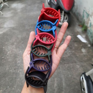 Kẹp tóc 2 răng nhám màu (như hình)