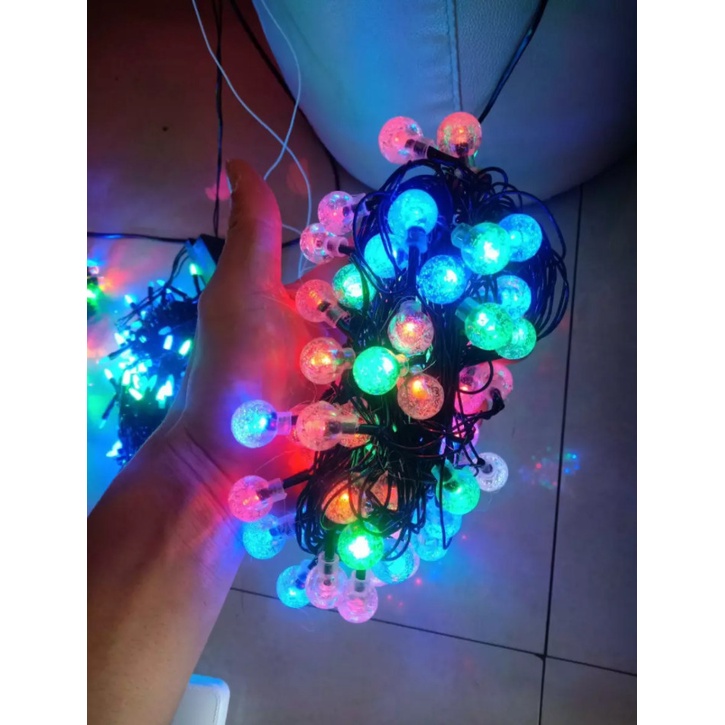Đèn nháy Bi BỌT , led nháy bi bọt MÀU VÀNG, ĐỦ MÀU 70 bóng