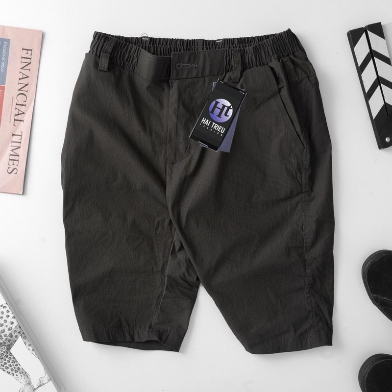 Quần short nam vải si giãn cao cấp mềm mịn 060