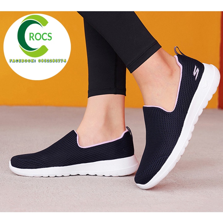 Giày chạy bộ Skechers Gowalk joy cho nữ màu Navy