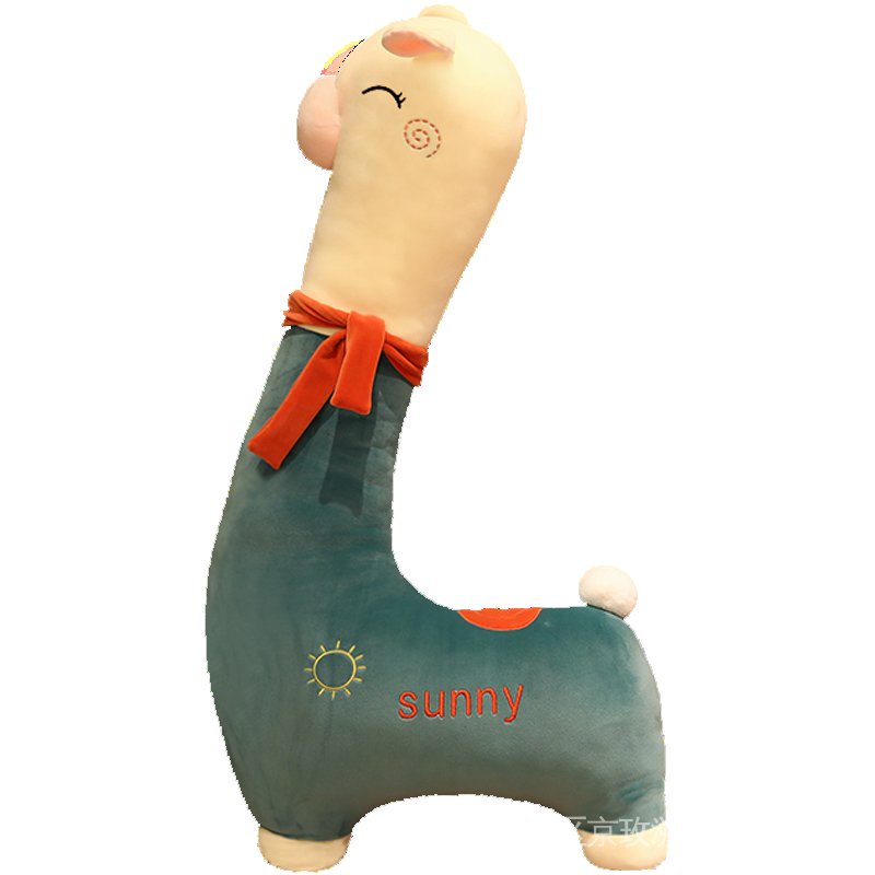 Gối Ôm Dài Nhồi Bông Hình Lạc Đà Dễ Thương